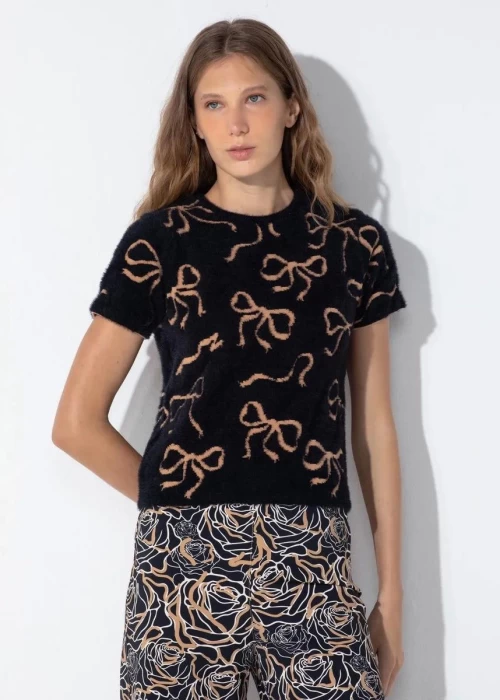 Blusa Manga Curta Talita Tricot