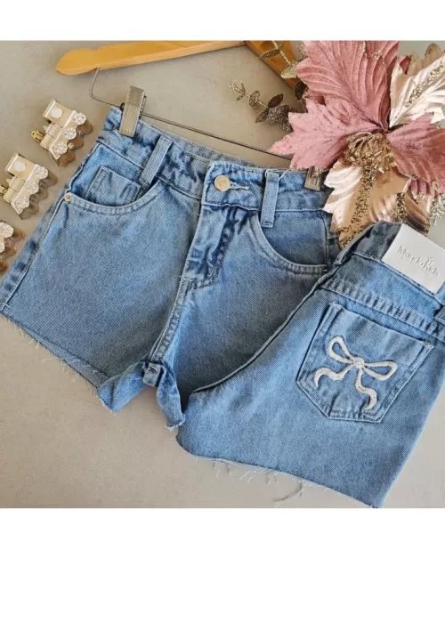 Short Bolso Laço MK001