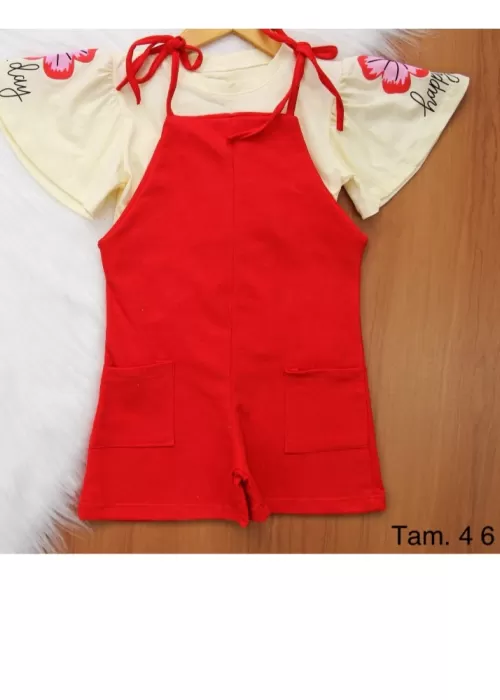 Macacão Flower EK001