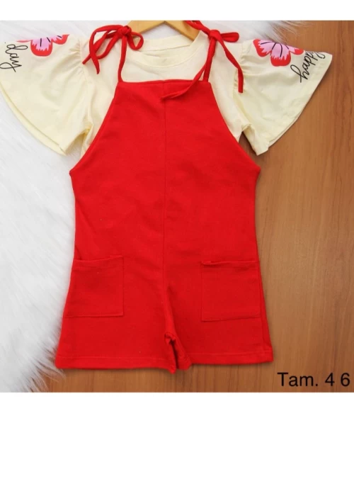 Macacão Flower EK001