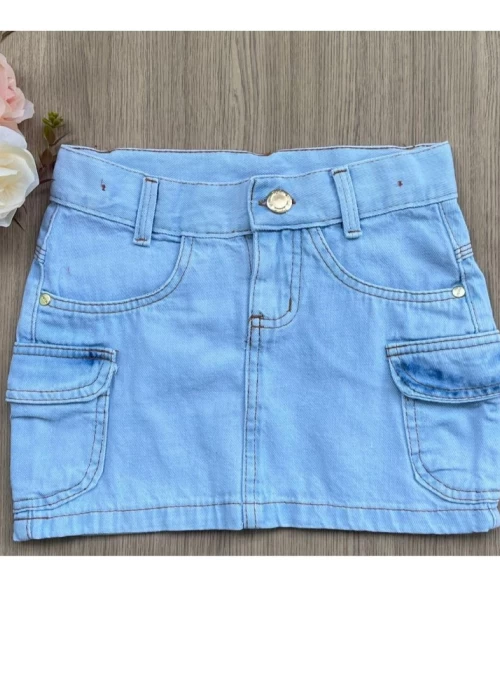 Saia Jeans/Color AM001
