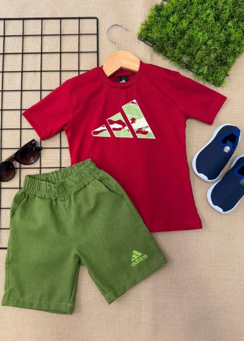 Conj. Adidas Linho GI001