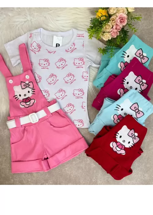 Macacão Hello Kitty 12 BI001