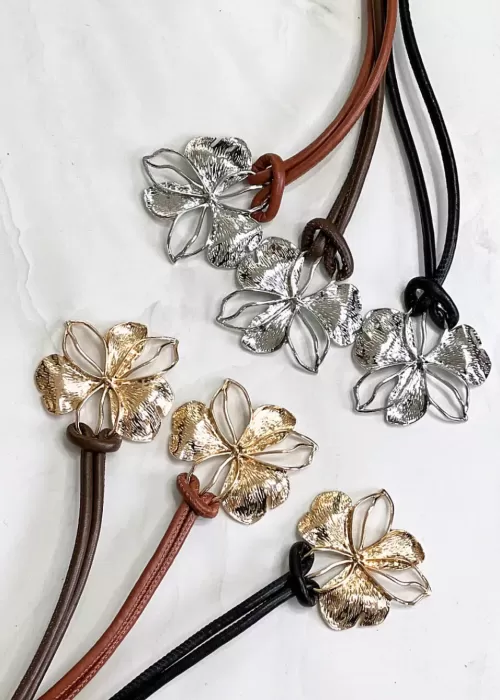 CINTO FLOR DOURADA REF042