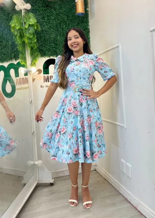 Vestido dorama ESTAMPADO 000102