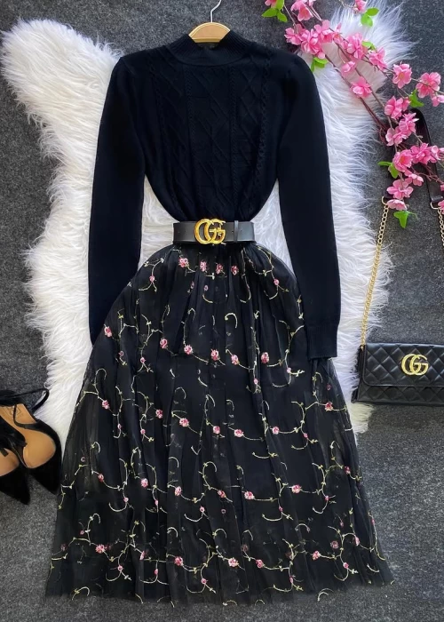 SAIA BORDADA REF0105