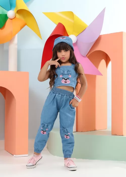 Conj. Calça Urso KT001