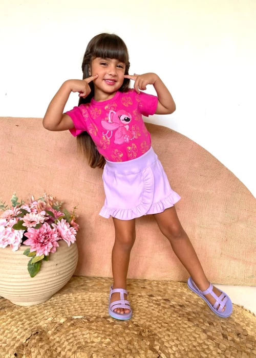 Conjunto Saia Stitch ref011