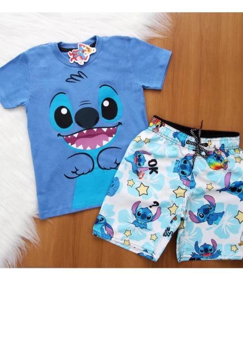 Conjunto Masculino Tactel Personagem